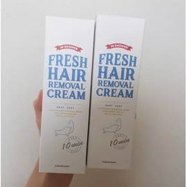 Mantong Co., Ltd. Olive Young Hair Removal Cream Leg Hair, Armpit, Arm, Calf Waxing (Fresh Hair Removal Cream 2+2, Total 4) / 올리브영제모크림 다리털 겨드랑이 팔 종아리 왁싱 (프레쉬제모크림2+2 총4개)