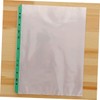 Operitacx 100pcs Sheet Data Protection Film Page Protector Colored Binder