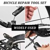 ROCKBROS Bicycle Multi-Function Tool Puncture Kit Multitools Folding Tool Wheel
