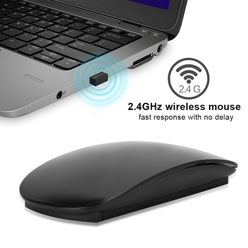 Wireless Mäuse, TM-823 Hochempfindliche 1200DPI 2,4 GHz Drahtlose Touch-Maus Präzise