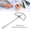 Angle Finder Carbon Steel Fastened Protractor with Scale Multifunctional Round