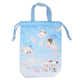 Kamio Japan 222244 School Shoe Bag, School Shoes Bag, Back to School, Preparation for New School, Kids 22244, Product Size (W x H x H): 11.8 x 9.1 x 3.1 inches (30.0 x 23.0 x 8.0 cm)