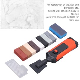 Tile Repair Kit, Ceramic Repair Kit with Electric Heating Pen Wax Block Set Crack Gaps Repairing Tools for Stone Porcelain