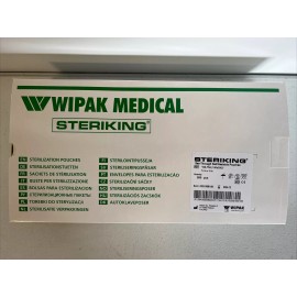 Wipak 200 - 7.5" x 13" See-Though, Self-Sealing Sterilization Pouches SS-T5A