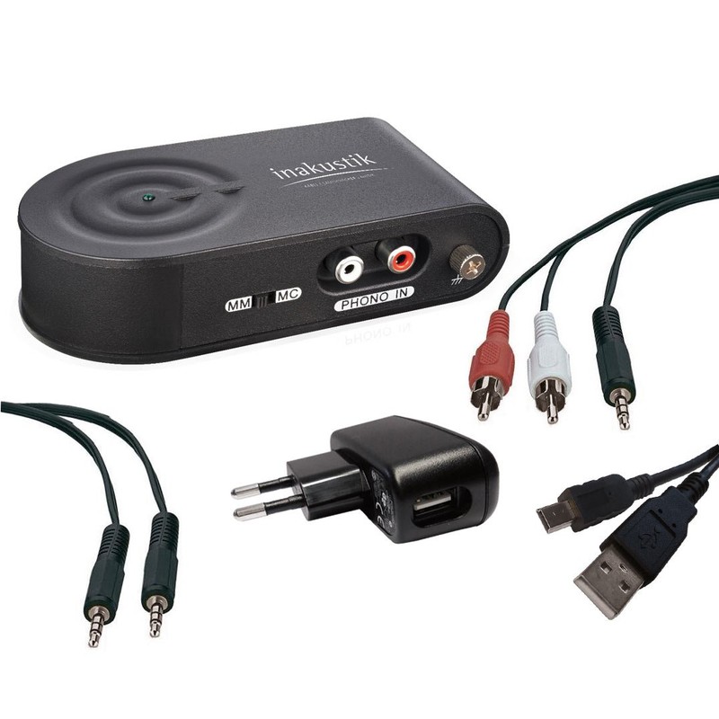 in-akustik Premium Phono VorverstÌ_rker mit USB