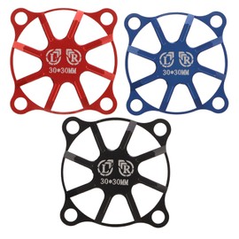 Motor Cooling Fan Cover Corrosion Resistant Aluminum Alloy Electric Motor Fan Protector for RC ESC 3pcs