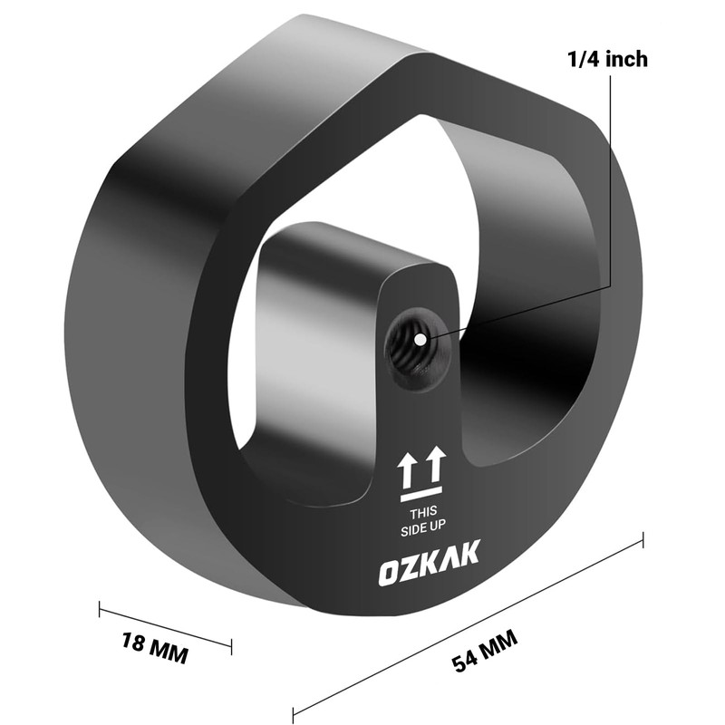 Starlink Mini Tripod Adapter, Heavy Duty Aluminum Adapter for Starlink