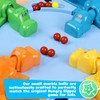 LovesTown Hungry Hippos Marbles Game, 24PCS Replacement Includes 20 Red