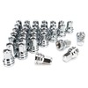 32PCS Wheel Lug Nut (Chrome) of 14x1.5 Lug Nuts Fit