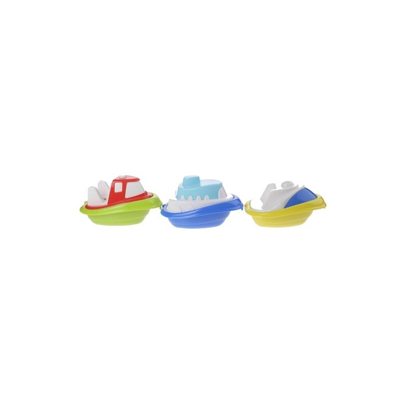 Ecoiffier 174 Bath Toys Set of 3 Boats Assorted by