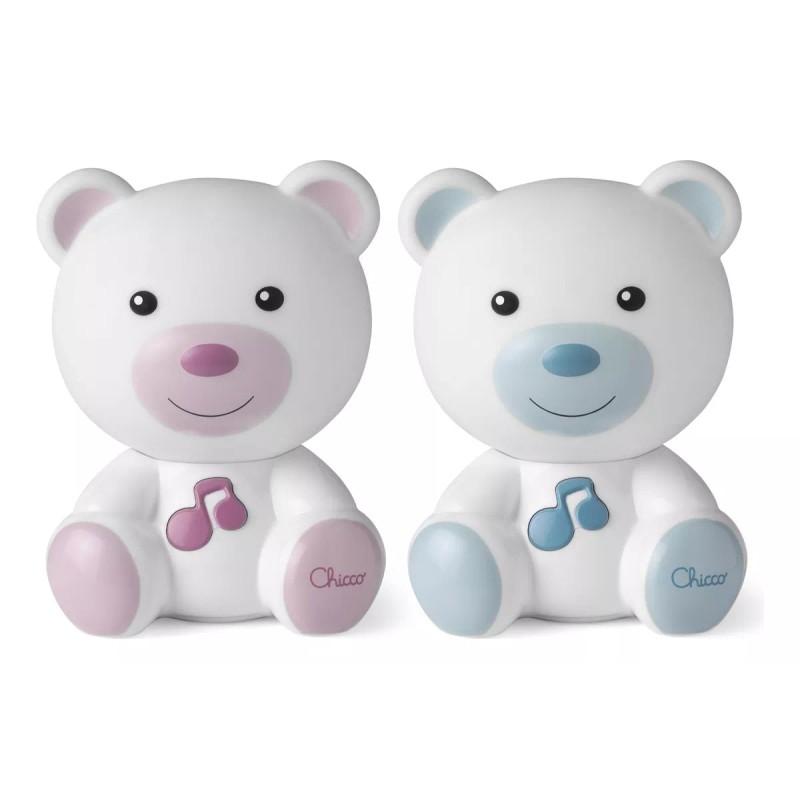 Chicco Lámpara Osito Dulces Sueños, Color Rosa