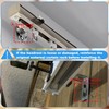 LAZTZQ Outside Mounted Blinds Curtain Rod Bracket Attachment, 1.3 -