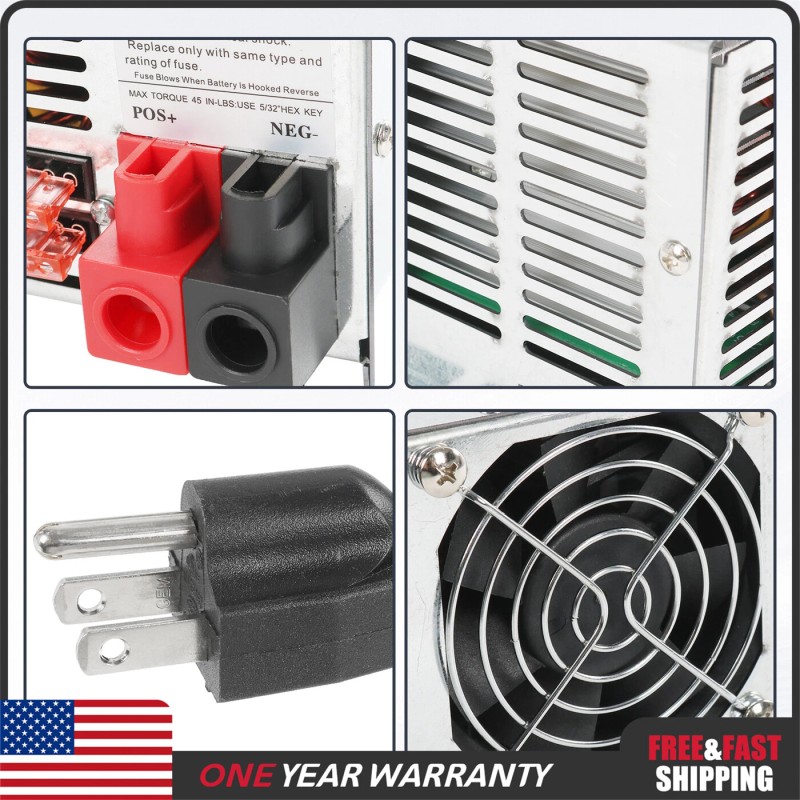 autostore2023 Detect Deckmount Converter Charger 75 Amp Fits For RV