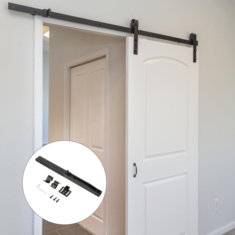 jojofuny Sliding Barn Door Stoppers 2 Sets Spring Buffer Damper