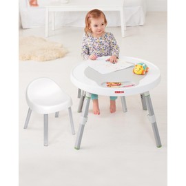 Skip Hop Toddler's Activity Chairs, Set of 2, Metal, White