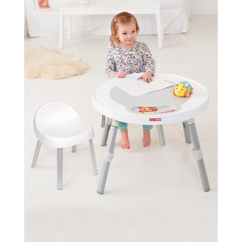 Skip Hop Toddler's Activity Chairs, Set of 2, Metal, White