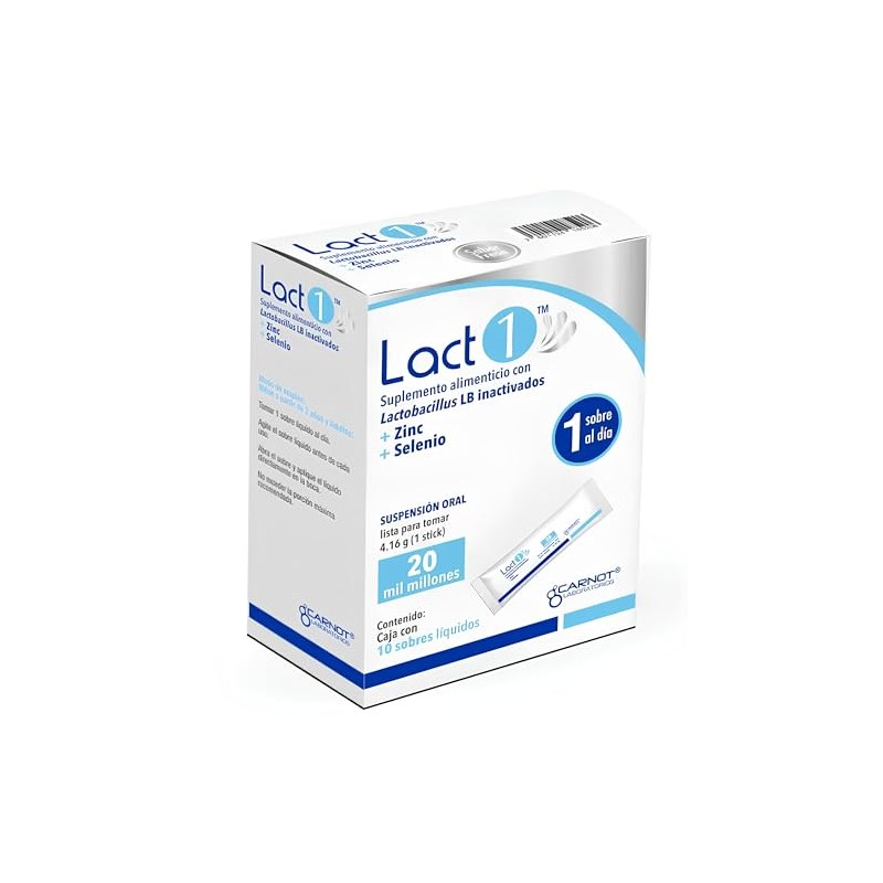 Lact 1 con 10 sobres líquidos