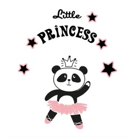 Crearreda Baby Girl Nursery Sticker - Little Princess - 21g