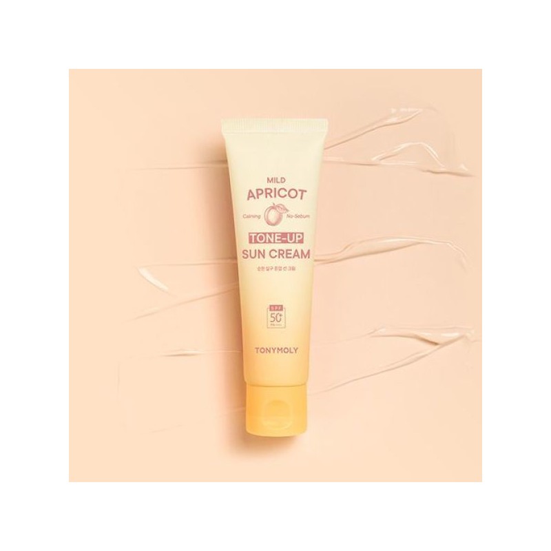 Mild Apricot Tone-Up Sun Cream (Snail Pack) Hypoallergenic Tone-Up /