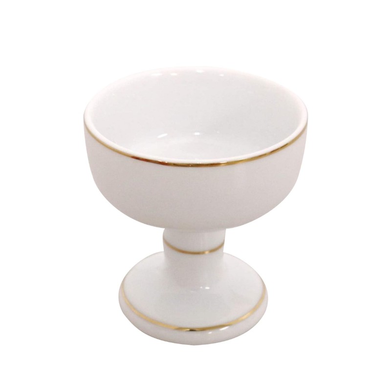 マルエス 御仏具 白上金ハス仏器 大 10T050-01 ホワイト