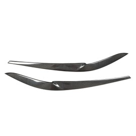 1Pair Headlight Eyelid Trim Protective Stylish Carbon Fiber Headlight Eyebrow Eyelid Cover Replacement for X5 G05 All Models