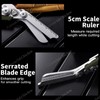 8-in-1 Outdoor Tactical Scissors, 2025 Upgraded Multifunctional Folding Scissors, Medical