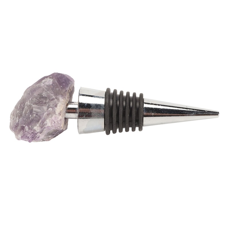 Gemstone Wine Saver Crystal Stone Decorative Practical Reusable Compact Wine