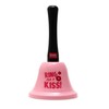 Legami - Campanella Ring for Kiss, Impugnatura ergonomica, Ø 7,5