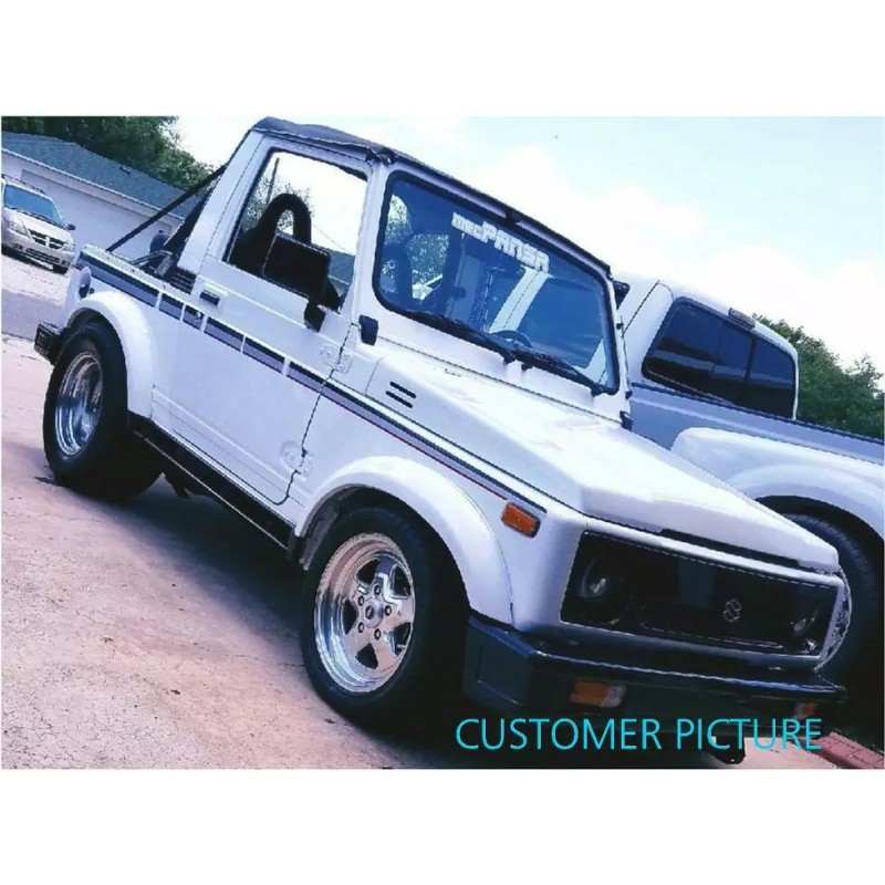 suzuki samurai sides lines decals