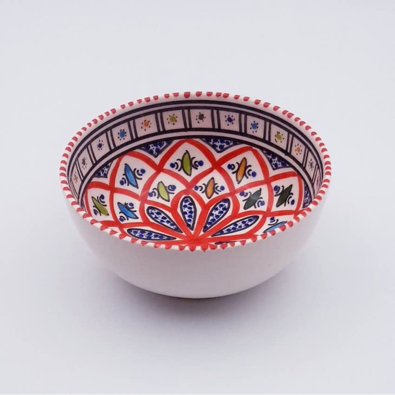 Bakir Bowl Diameter 12 cm Red
