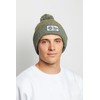 The Indian Face IF-A06-23M03C03-UN Gorros Peak Verde/Marrón, Unisex, One Size
