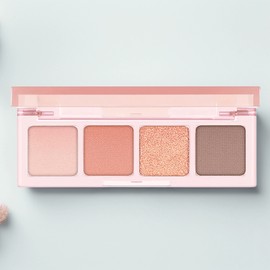 Anjumain Code Glocolor Mood Touch Mini Eye Palette, 02 Blooming Coral, 1 piece / 코드글로컬러 무드터치 미니 아이팔레트, 02 블루밍코랄, 1개