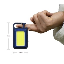 Fan Life Plus COB Light, Stylish, Camping, Garage, Work Light, Disaster Prevention, Earthquake, Power Outage, Emergency, COB LED Light Ver.2, Navy