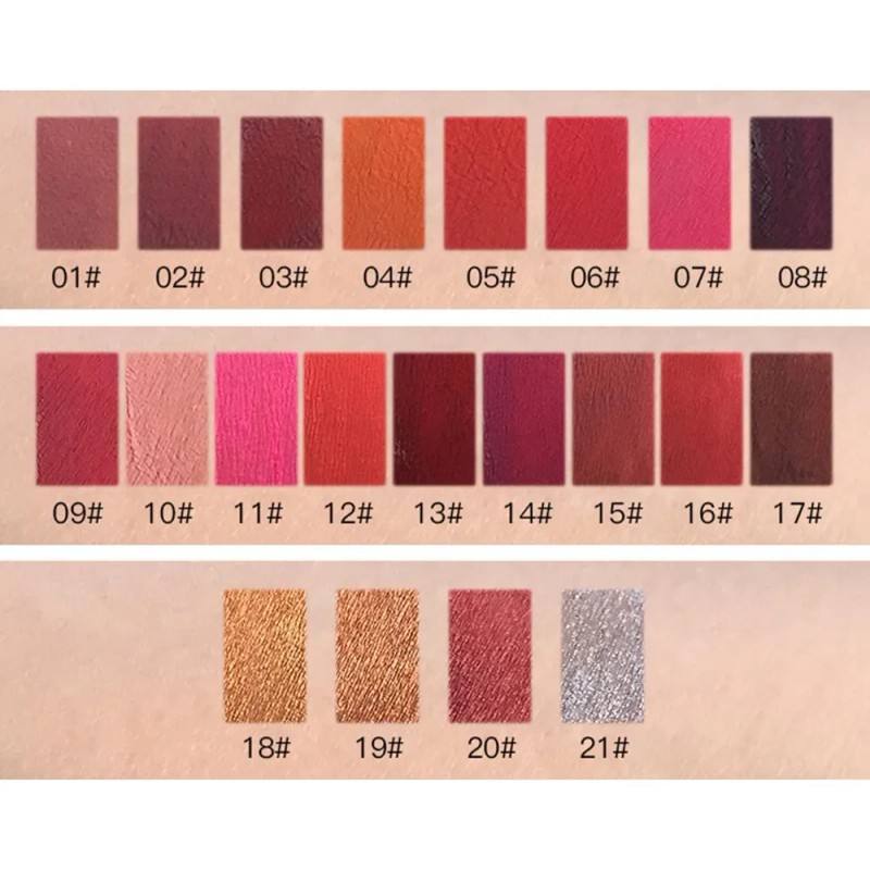 17 Color Beauty Comestic Mujeres Mate Brillo De Lápiz 14