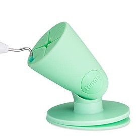 tweexy Hinge Untippable Vinyl Weeding Scrap Collector | IntelliStick Anti-Spill Airlock Suction Weeding Vinyl | HTV Crafting Adhesive Paper Sheet Holder | Weeding Tools for Vinyl (Standard, Cucumber)