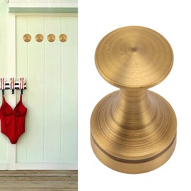 HISEEINLABEL Bathroom Towel Hook, Copper Towel Hooks for Bathroom Wall Mounted Retro Towel Hooks for Bathrooms Multifunctional Space Saving Wall Mounted Robe Hook for Door Towels Coats (B Type)