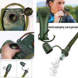 Hydration Backpack Water Pack with 2L Water Bladder, Running Pack Cycling Vest Rucksack for Men Women Outdoor Hiking Cycling Climbing Camping Running Marathoner Walking