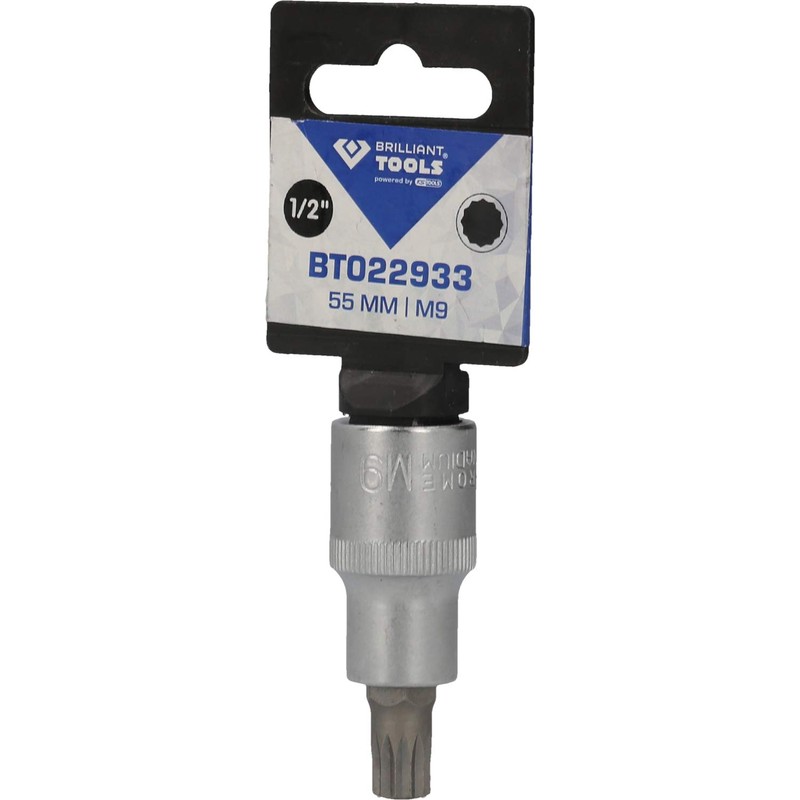 BRILLIANT TOOLS BT022933 1/2 Inch Bit Screwdriver XZN 55 mm