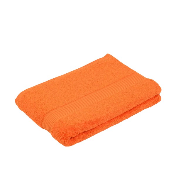 Gözze Bath Towel 100 x 150 cm 100 % Cotton High Quality 550 g/m² German Ecological Safety Standard Ökotex 100 100 cm x 150 cm orange