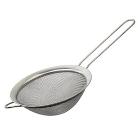 Food Strainer - Premium Fine Stainless Steel Fine Mesh Kitchen Sieve Strainers, Colanders and Sifters Crafted for Quinoa Tea, Soup, Sifting, Baking, Straining and More