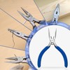 Mini Needle Nose Pliers 5"-10 Pack KAIHAOWIN Small Long Nose