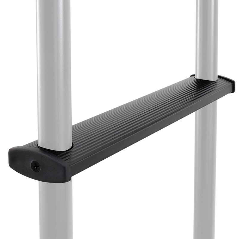 RecPro RV Ladder Replacement Treaded Step Rung | Includes End