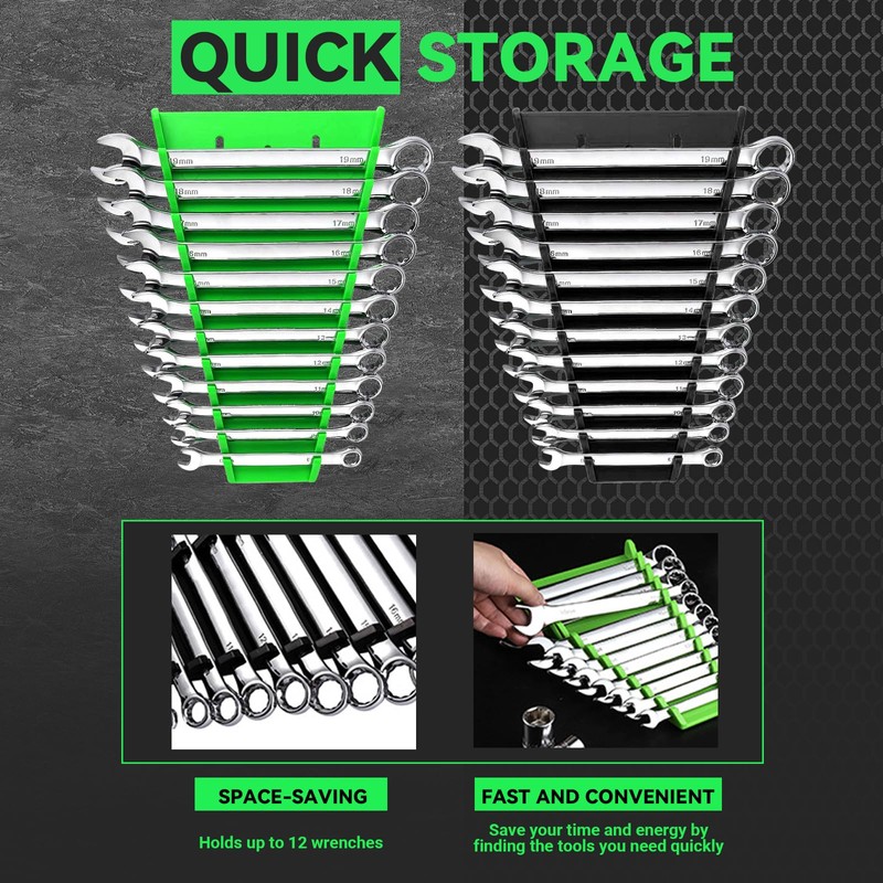 Tool Holder Spanner Holder Magnetic Wrench Organiser Wrench Holder for