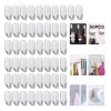 Generic 50 Ganchos Adhesivos De Acero Inoxidable Para Baño O