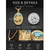 Grmdit St Michael Pendant for Men 925 Sterling Silver Saint