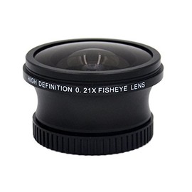 0.21x High Definition Fish-Eye Lens (37mm) for Sony Handycam HDR-SR11