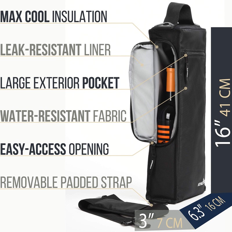 Athletico Golf Cooler Bag - Soft Sided Insulated Cooler Holds