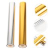 Zerodeko 2rolls Toner Reactive Foil Heat Transfer Foil Paper for