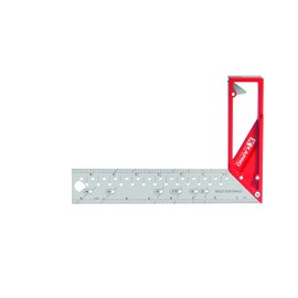 Kapro - 353 Professional Ledge-It Try & Mitre Square - For Leveling and Measuring - Features Stainless Steel Blade, Retractable Ledge, and Etched Ruler Markings - 8 Inch