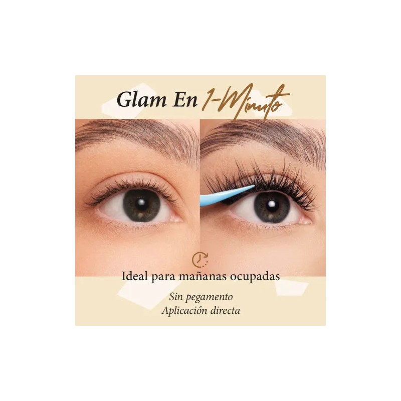 Luminlash Extensiones De Pestañas Sin Pegamento Con Pinza